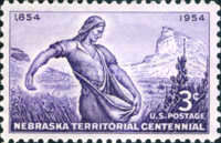 [The 100th Anniversary of the Nebraska Territory, type TR]