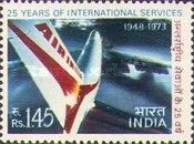 [The 25th Anniversary of Air-India's International Services, type NX]