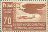 [Airmail - The 1st International Philatelic Exhibition - Quito, Ecuador, type KW]