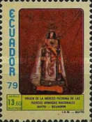 [Airmail - Virgin of Mercy, Patron Saint of Ecuadorian Armed Forces, type BPR]
