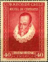 [The 400th Anniversary of the Birth of Miguel de Cervantes Saavedera, 1547-1616, type FF]