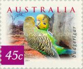 [Desert Birds - Self Adhesive, Different Perforation, type BOI2]
