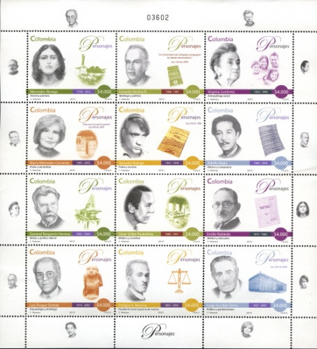 [Famous People of Colombia, type ]
