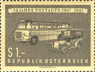[The 50th Anniversary of the Austrian Post Bus System, type UU]