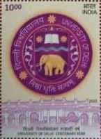 [The 100th Anniversary of the Delhi University, type EZP]