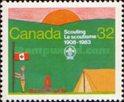 [Scouting in Canada (75th Anniversary) and the 15th World Scout Jamboree, Alberta, type ADS]