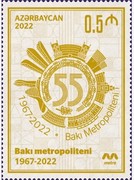 [The 55th Anniversary of the Baku Metro, type XGY]