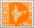 [Map of India, type DJ25]