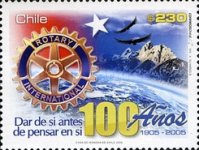 [The 100th Anniversary of Rotary International, type BRY]