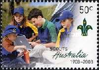 [The 100th Anniversary of Scouting in Australia, type CYT]