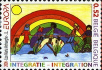 [EUROPA Stamps - Integration Through the Eyes of Young People, type DEZ]