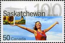 [The 100th Anniversary of Saskatchewan, type CIX]