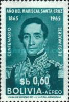 [Airmail - The 100th Anniversary of the Death of Marshal Santa Cruz, type MD1]