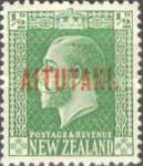 [Stamps of New Zealand Overprinted in Red or Blue, type M]