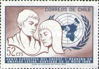 [The 1st Latin-American Meeting of UNICEF Executive Council, Santiago 1969, type SS]