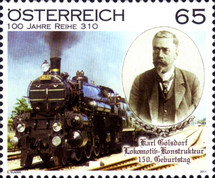 [The 150th Anniversary of the Birth of Karl Gölsdorf, 1861-1916, type CWA]
