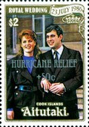 [Hurricane Relief Fund - Issues of 1986  Overprinted "HURRICANE RELIEF" and Surcharged +50c, type NI2]