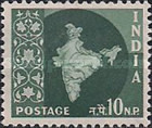 [Map of India, type DJ6]