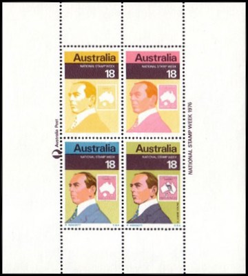 [National Stamps Week, type ]