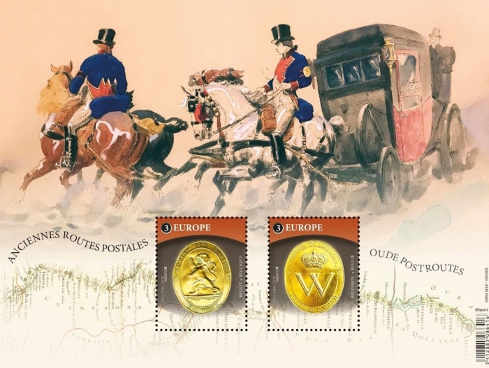 [EUROPA Stamps - Ancient Postal Routes, type ]