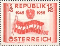 [The 10th Anniversary of the Restoration of Austrian Independence, type UA]