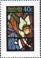 [Christmas -  Stained Glass Windows from Australian Churches, type ACH]