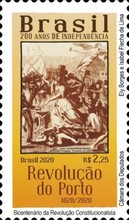 [The 200th Anniversary of the Constitutionalist Revolution in Portugal, type FNM]