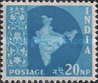 [Map of India, type DJ9]