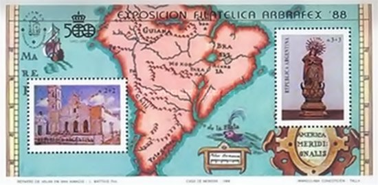 [rgentinian-Brazilian Stamp Exhibition "ABBRAFEX '88" - Buenos Aires, type ]