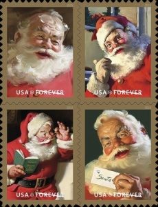 [Christmas - Sparkling Santas, type ]