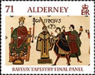 [Final Panel of the Bayeux Tapestry, type SE]