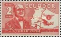 [Airmail - The 100th Anniversary of the Birth of Jose Abel Castillo, Pioneer Aviator, 1854-1941, type ADU]