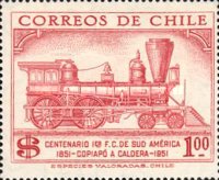 [The 100th Anniversary of Chilean Railways, type II]