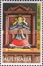 [The 150th Anniversary of the Proclamation of the Charter of Justice of New South Wales, type OD]