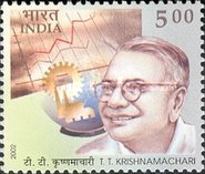 [T.T. Krishnamachari, Industrialist & Parliamentarian, type CBZ]