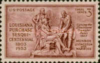 [The 150th Anniversary of the Louisiana Purchase, type SG]