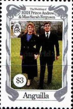 [The Wedding of HRH - Prince Andrew and Miss Sarah Ferguson, type AAK]