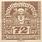 [Newspaper Stamps - Thin White Paper, type XBN14]