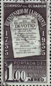 [Airmail - The 200th Anniversary of Printing in Ecuador, type AFO]