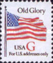 [Flag - Old Glory - "G" Stamps for Domestic use (32 cents), type CJU1]