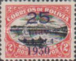 [Surcharged & Overprinted "R. S. 21-4 1930", type AR2]