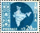 [Map of India, type DJ23]