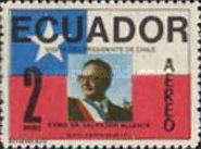 [Airmail - Visit of President Allende of Chile, type BDD]