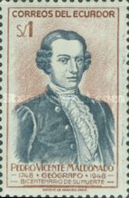 [The 200th Anniversary of the Death of Pedro Vicente Maldonado, type XM]