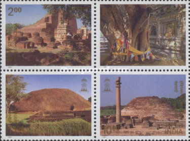 [INDEPEX '97 International Stamp Exhibition, New Delhi - Buddhist Cultural Sites, type ]