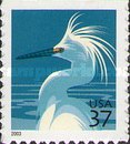 [Birds - Snowy Egret - Self-Adhesive Booklet Stamps, type EKR2]