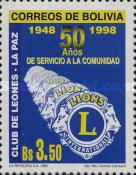 [The 50th Anniversary of the La Paz Lions Club, 1998, type AVY]