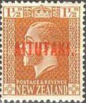 [Stamps of New Zealand Overprinted in Red or Blue, type M2]