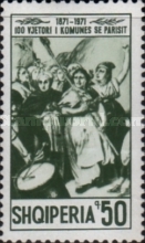 [The 100th Anniversary of the Paris Commune, type AKT]