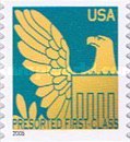 [American Eagle - Self-Adhesive Coil Stamps - Inscription "2005" (25 cents), type EJI26]